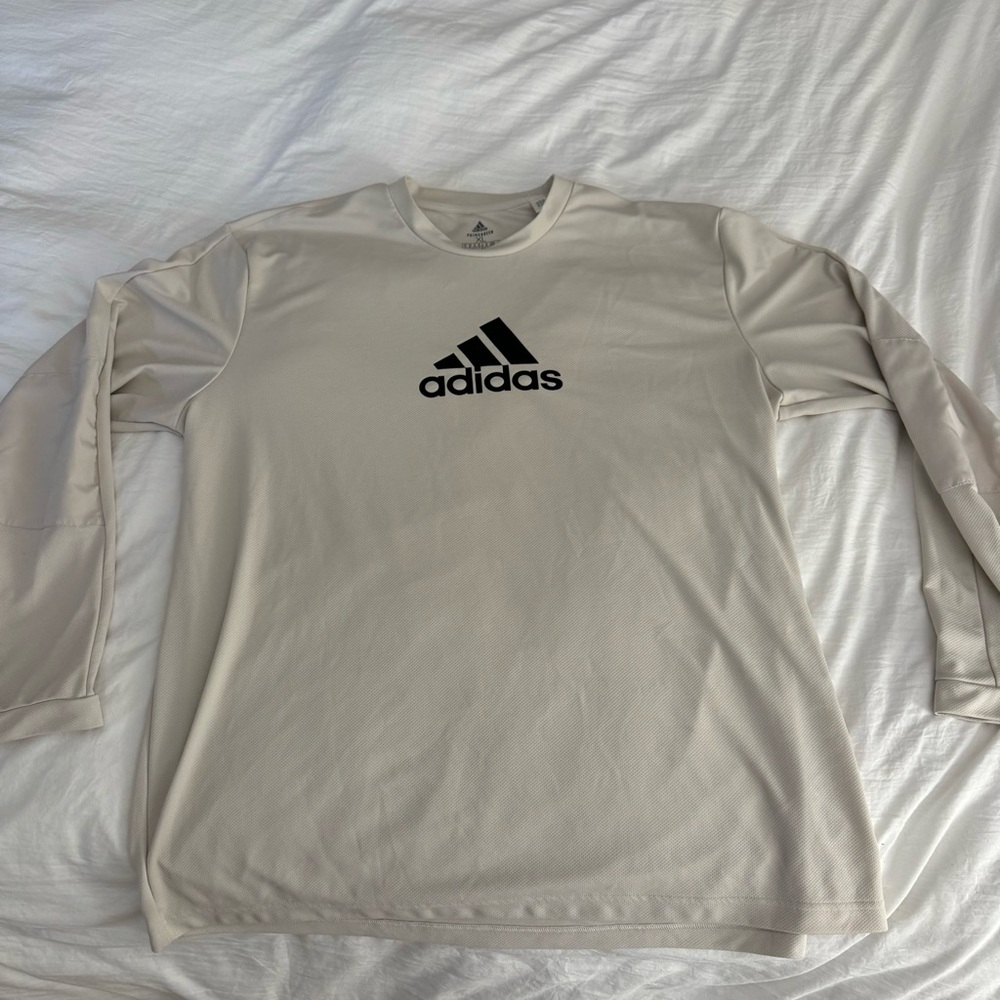 Adidas Long Sleeve Athletic Shirt Men Size XL